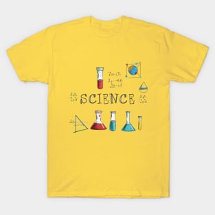 "Scientific Whirlwind: Kids' Pencil Exploration" - Funny Science Nerd T-Shirt